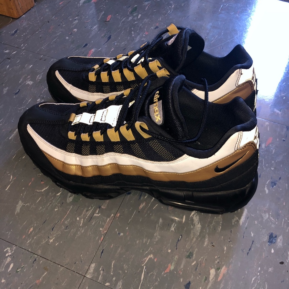 Black/Gold air max 95s